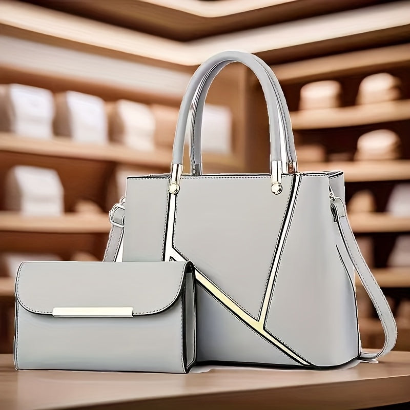 Customizable PU Crossbody and Tote Bags for Women