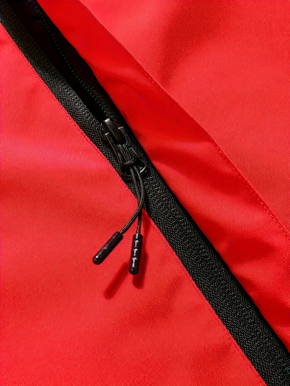 Men'S Fleece Jacket - Full-Zip Hooded Coat with Zippered Pockets, All-Season Lightweight Outerwear for Gym, Hiking, Everyday - - Easy-Care Polyester Jacket for Teens & Adults, Gym Apparel, Sporty Design, Durable Fabric, Activ