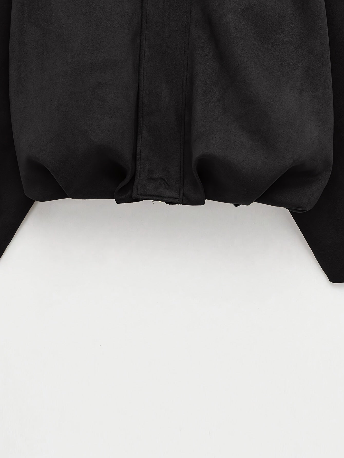 Women'S Vintage Bomber Jacket - Loose Fit Long Sleeve Zip-Up with Drop Shoulder Design, Brown Casual Outerwear for Fall/Winter, Non-Stretch Fabric, Perfect for Casual Attire, Autumn Winter Jacket | Vintage Bomber Style | Zipp