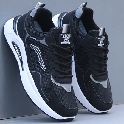 Men's Lightweight Casual Shoes with Soft Rubber Sole