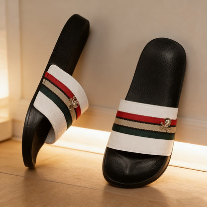 Lightweight Casual Indoor Slippers with Non-Slip Rubber Sole