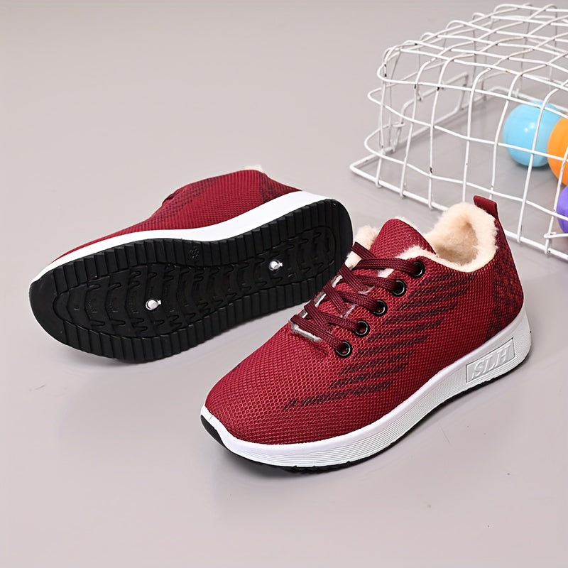 Women'S Winter Snow Boots - Slip-On Closure, Non-Slip Rubber Sole, Cushioned Insole - Lightweight Cold Weather Shoes for Seniors, Moms