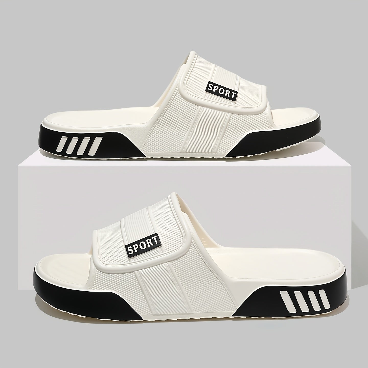 Unisex EVA Platform Slippers - Non-Slip Casual Indoor & Outdoor Shoes
