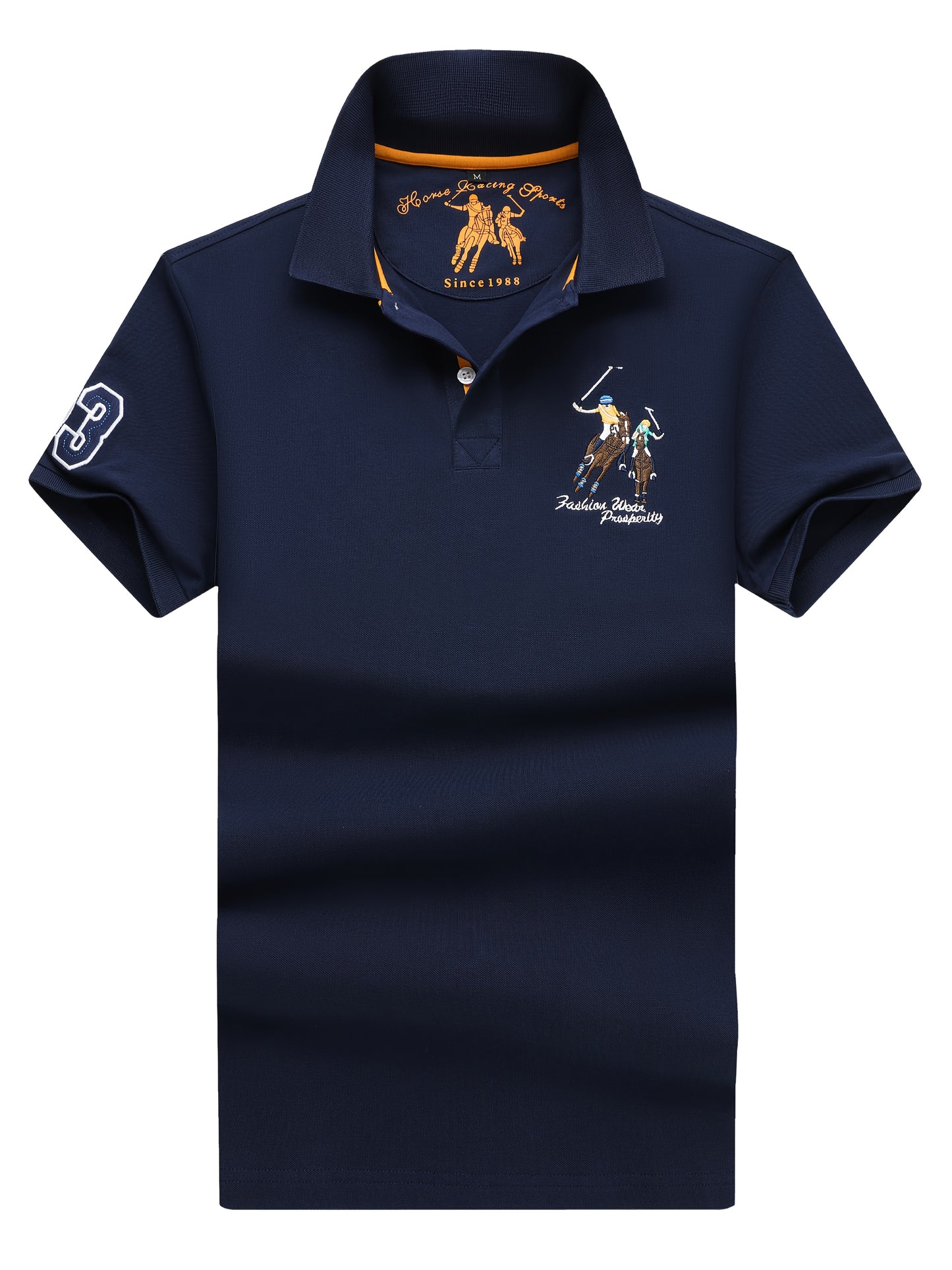 Men'S 95% Polo Shirt - ayq