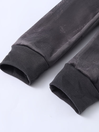 Kids Stylish Sports Outfits, Trendy Letters Print Long Sleeve Hoodie Pants Set, Baby Boy's Autumn And Winter Clothes, Outdoor Cloth