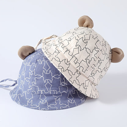 Baby Bucket Hat for 6-36 Months, Lightweight Sun Protection