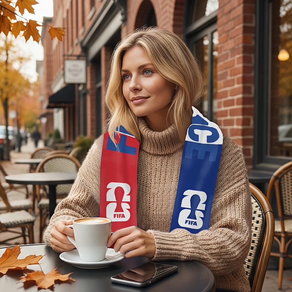 FIFA 2026 World Cup Scarf USA Canada Mexico Soccer Fan Gear