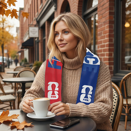 FIFA 2026 World Cup Scarf USA Canada Mexico Soccer Fan Gear