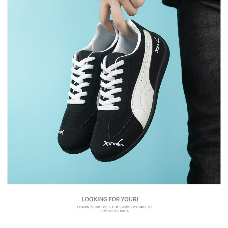 Men's Vintage Casual Loafers Breathable Lace-Up Shoes