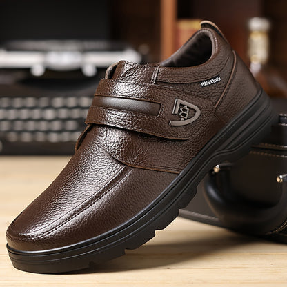 Men's All-Season Low-Cut Genuine Leather Casual Fashion Shoes
