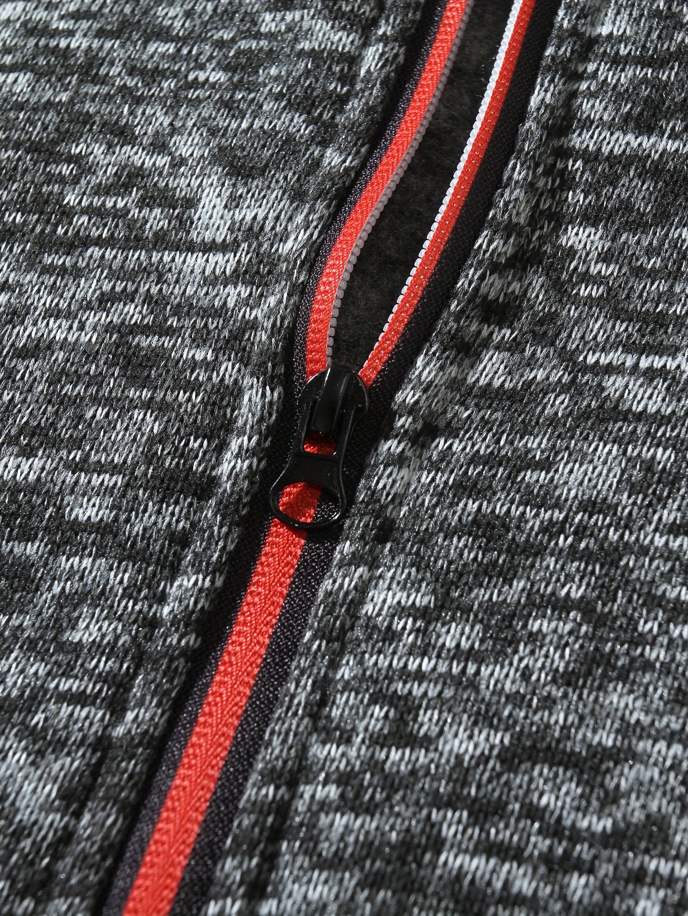 Men's Sporty Full-Zip Stand Collar Sweatshirt - Long Sleeve Casual Pullover with Neon Green Accents, Solid Color Non-Stretch Fabric, Regular Fit for Fall Winter