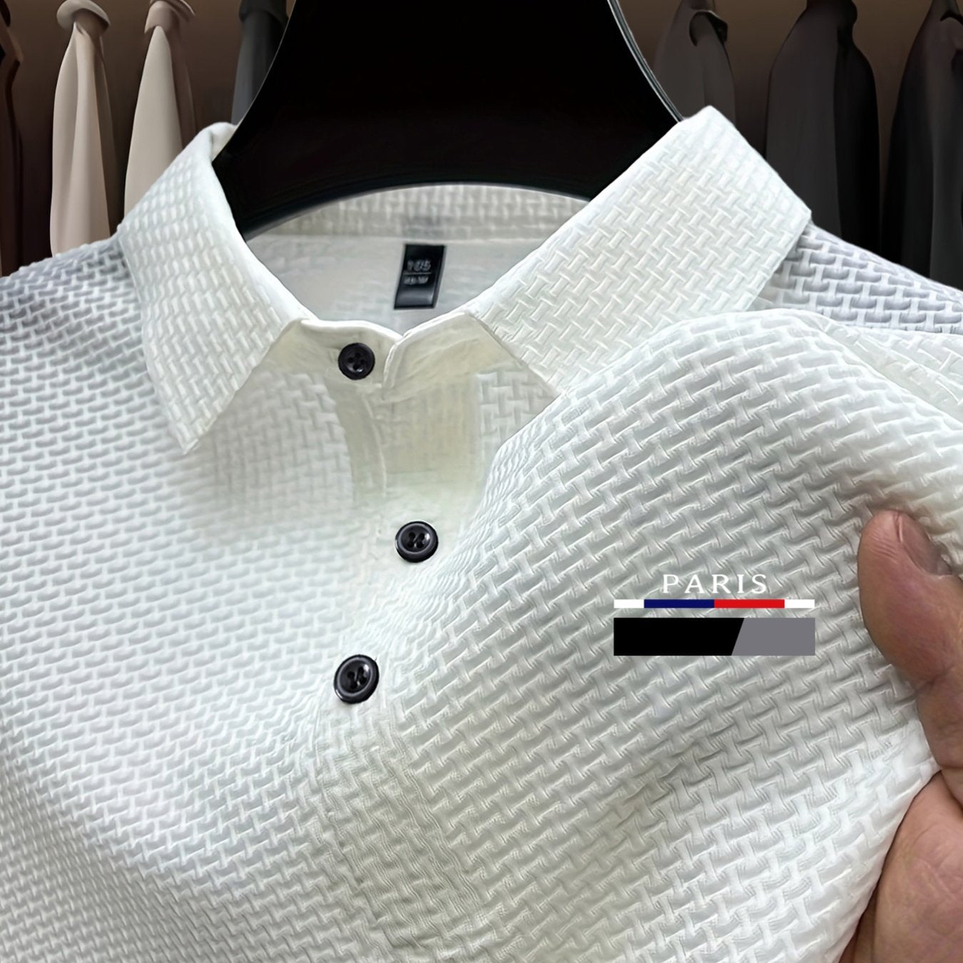 New Arrival of Plus-Size Men'S Polo Shirts, Featuring Short Sleeves And Classic Details Like a Collar And Buttons, Perfect for Casual Everyday Wear - ayq