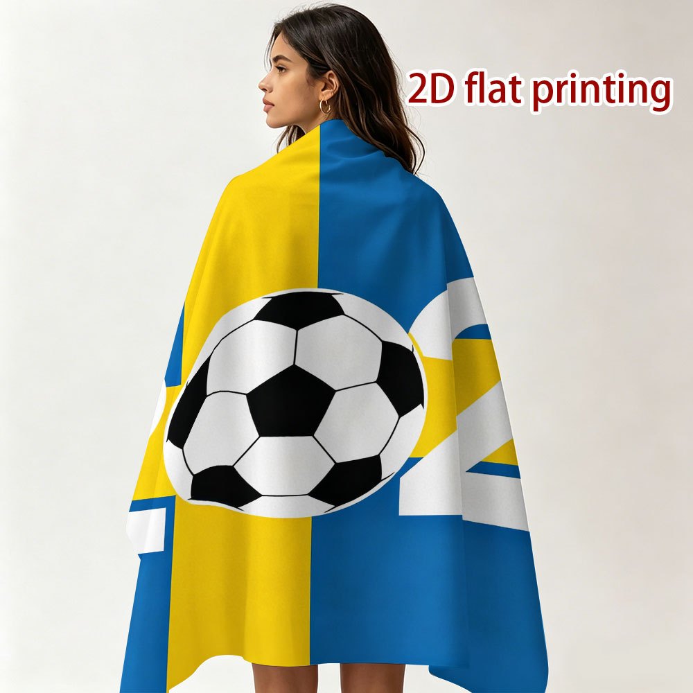 Sweden 2026 Football Fan Banner - Polyester Outdoor Flag