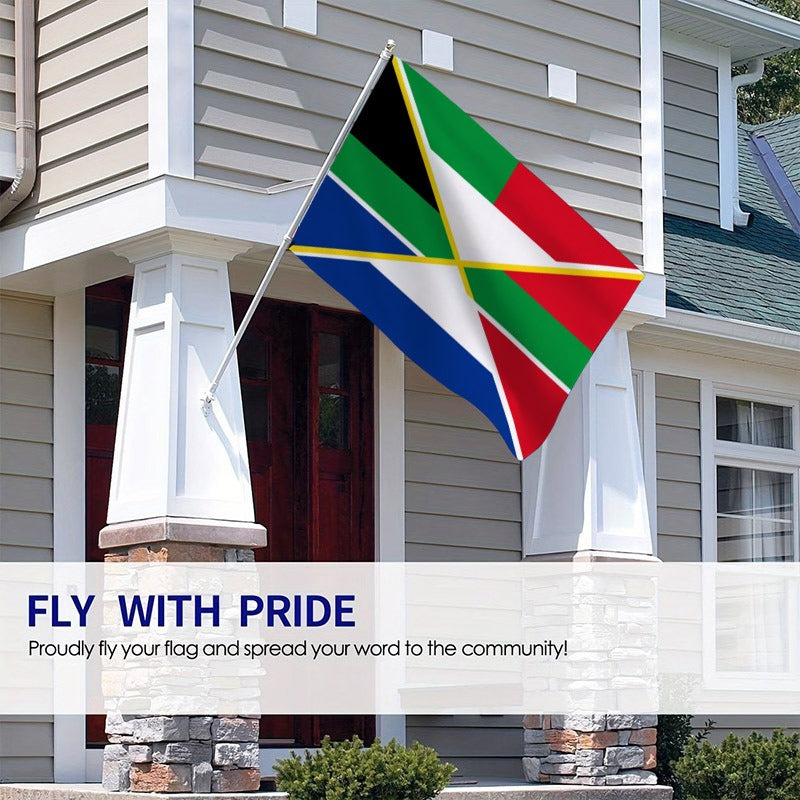 South African National Flag Soccer Pennant 3x5 ft Outdoor