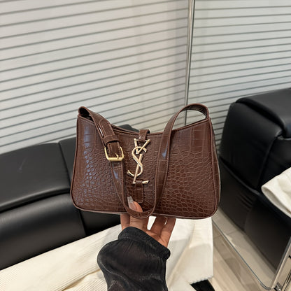 2025 Summer Women's Stylish PU Single-Shoulder Square Bag