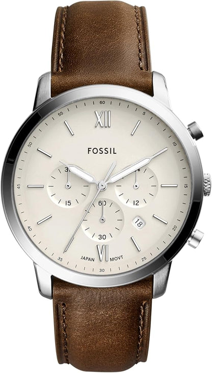 Fossil Men's Neutra Quartz Stainless Steel Chronograph Watch