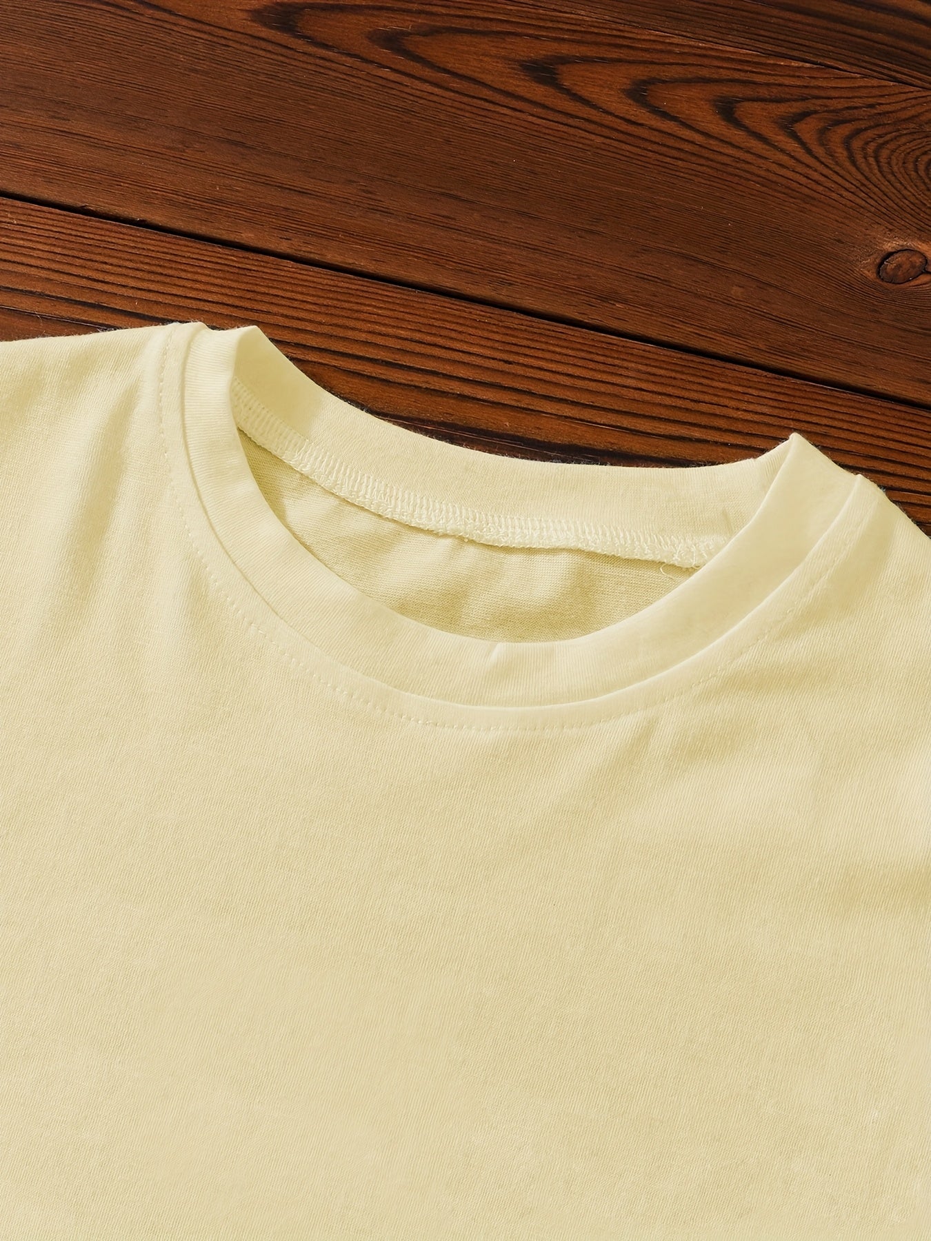Boys' Casual Cotton Crew Neck Short Sleeve T-Shirt Spring/Summer