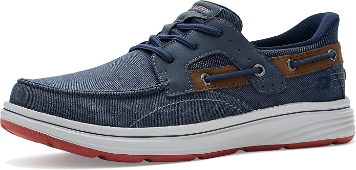 Skechers Mens Troutt Davey Vegan Slip-On Sneakers