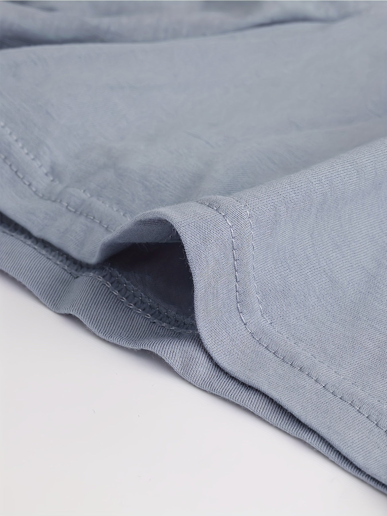 Men's High-Waist Cotton Boxer Briefs with Button Detail