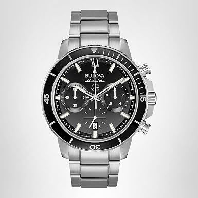 Bulova Marine Star Men's Stainless Steel Chronograph Watch