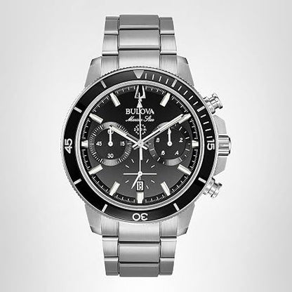 Bulova Marine Star Men's Stainless Steel Chronograph Watch
