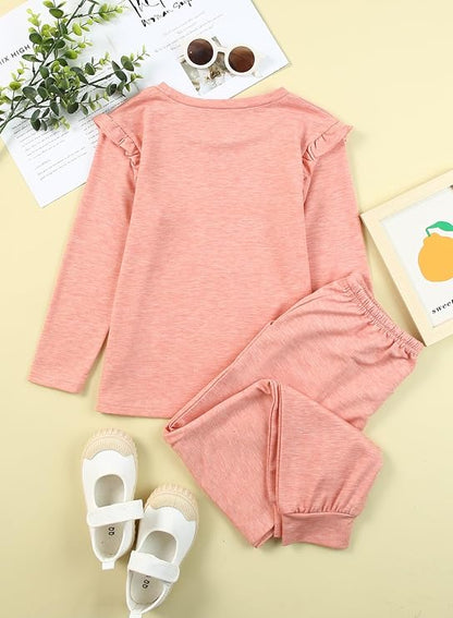 Girls Fall 2-Piece Outfit Set Fashion Size 4-13
