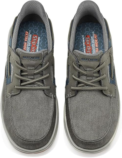 Skechers Mens Troutt Davey Vegan Slip-On Sneakers