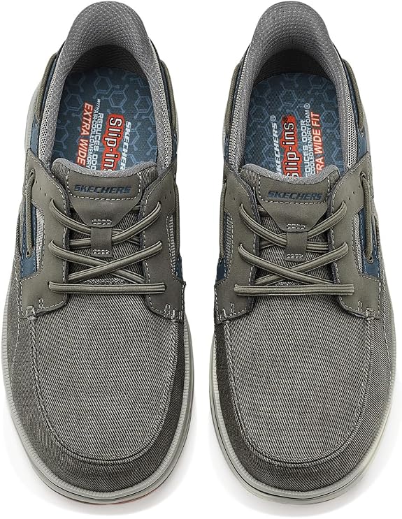 Skechers Mens Troutt Davey Vegan Slip-On Sneakers