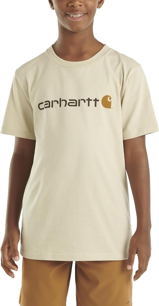 Carhartt Boys' Durable Cotton Logo T-Shirt