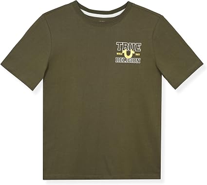 True Religion Boys Graphic Cotton Tee Shirt Stylish Casual