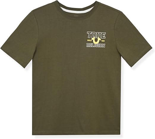 True Religion Boys Graphic Cotton Tee Shirt Stylish Casual