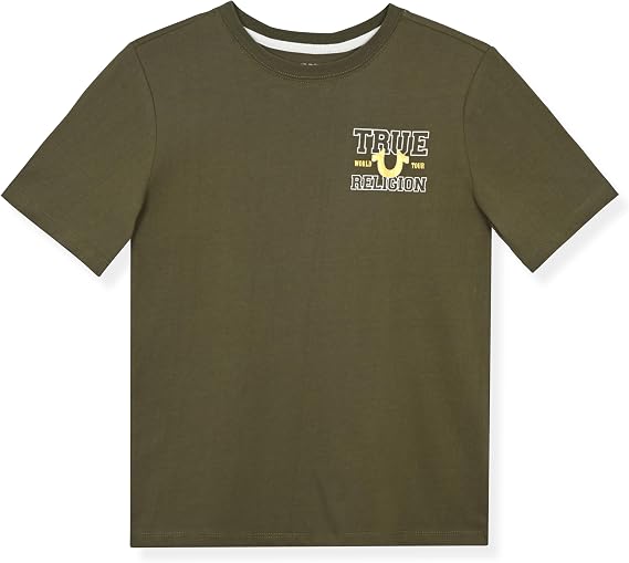 True Religion Boys Graphic Cotton Tee Shirt Stylish Casual