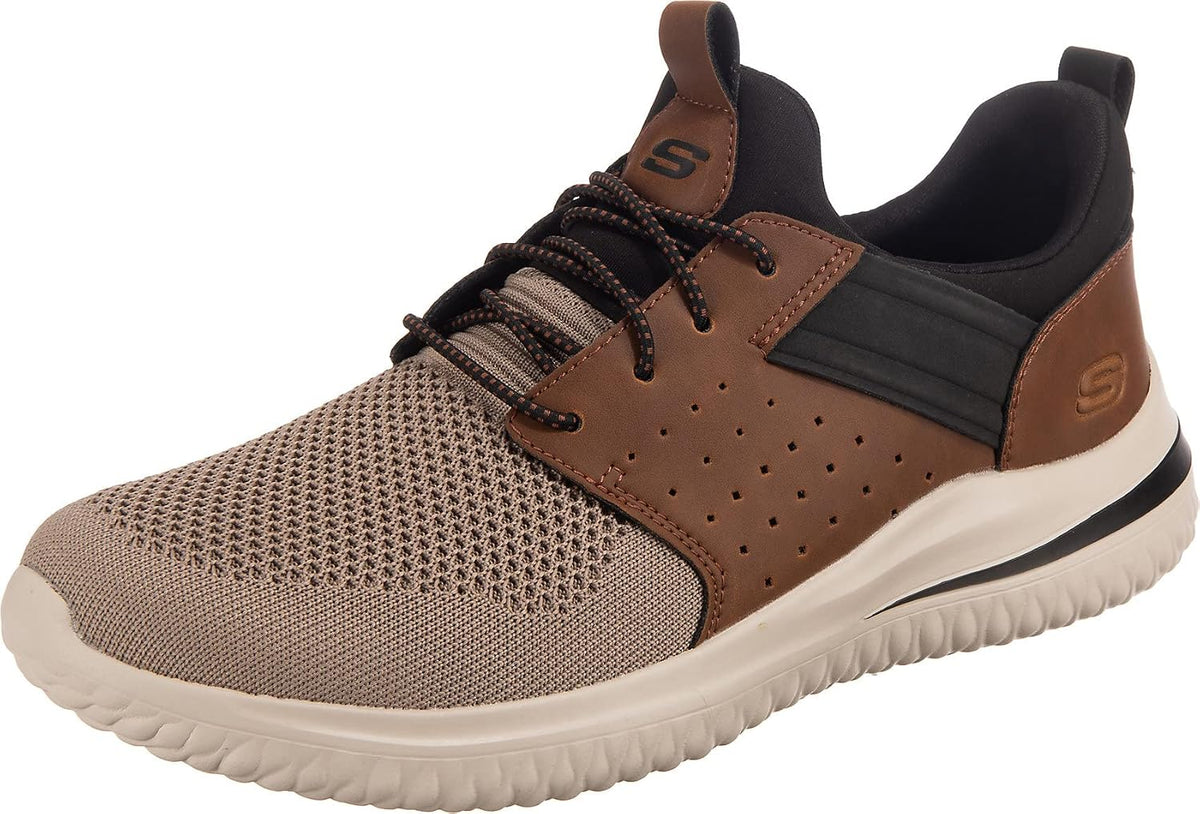 Skechers Men's Delson 3.0 Cicada Slip-On Sneakers