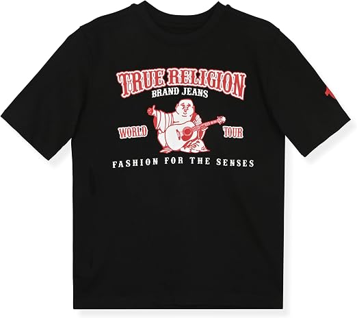 True Religion Boys Graphic Cotton Tee Shirt Stylish Casual