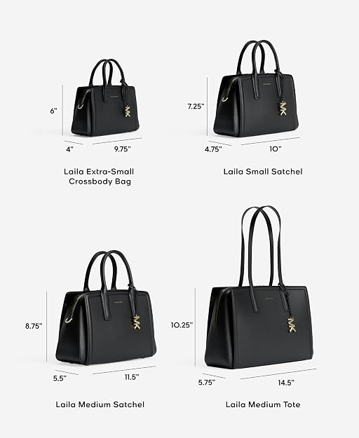 Michael Kors Women's Laila Small Structured Satchel Bag