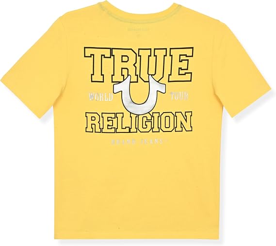True Religion Boys Graphic Cotton Tee Shirt Stylish Casual