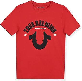 True Religion Boys Graphic Cotton Tee Shirt Stylish Casual