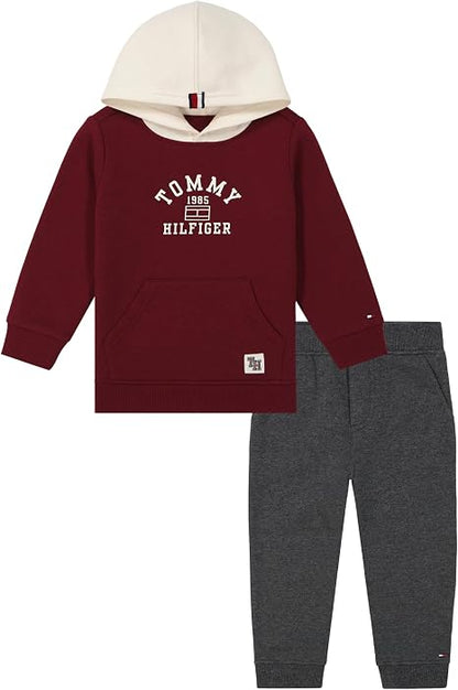 Boys' Fleece Sweatshirt and Joggers Set by Tommy Hilfiger