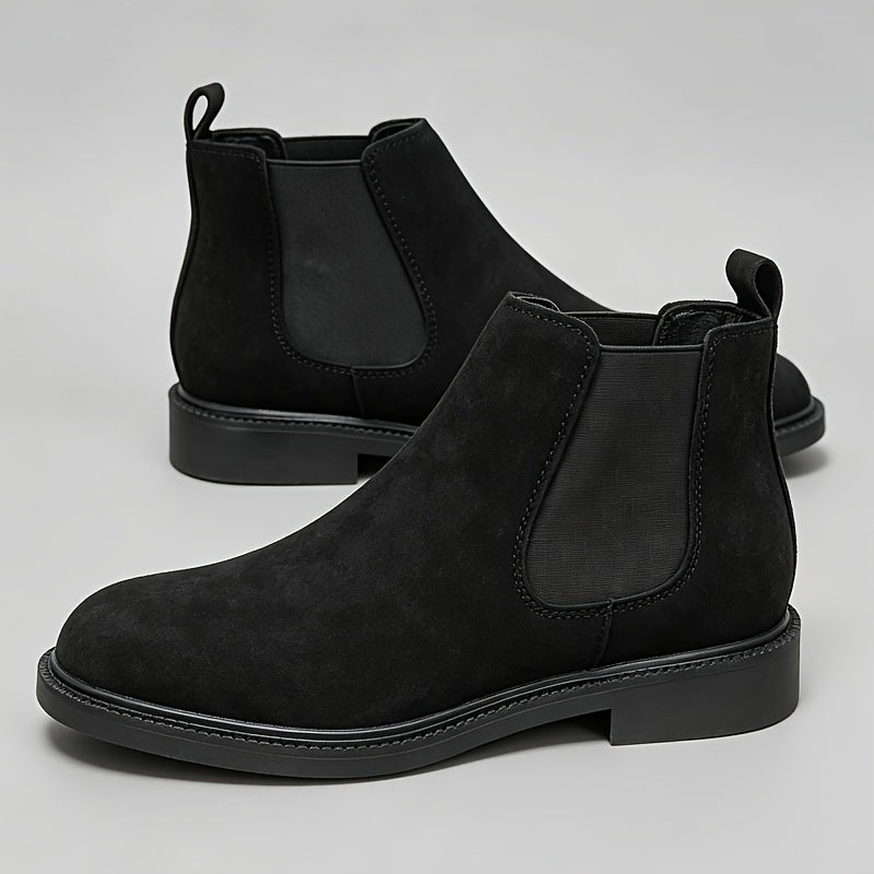 Men's Casual Chukka Boots High Top Non-Slip Rubber Sole