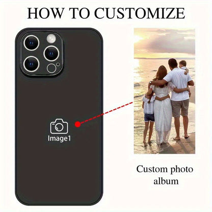 Custom Matte TPU Phone Case for iPhone 11-18, Shockproof & Durable