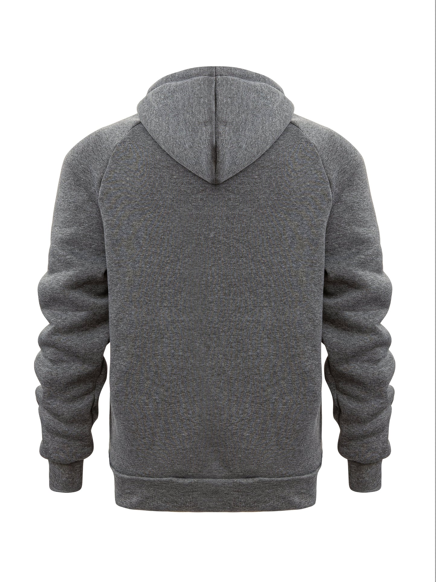 Men'S Navy Blue Hooded Zip-Up Sweatshirt - Casual Long Sleeve Pullover with Front Pockets, Soft Polyester Fabric, Perfect for Fall/Winter, Everyday Comfort Apparel|Hooded Sweatshirt|Zippered Hoodie