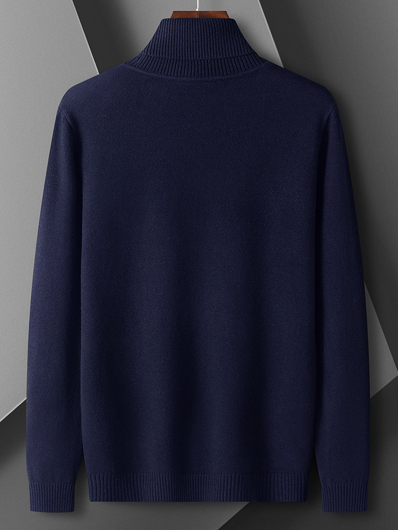 Men's High Neck Fashion Warm Comfortable Soft Skin-Friendly Commuter Sweater Inner Layer 1NG01