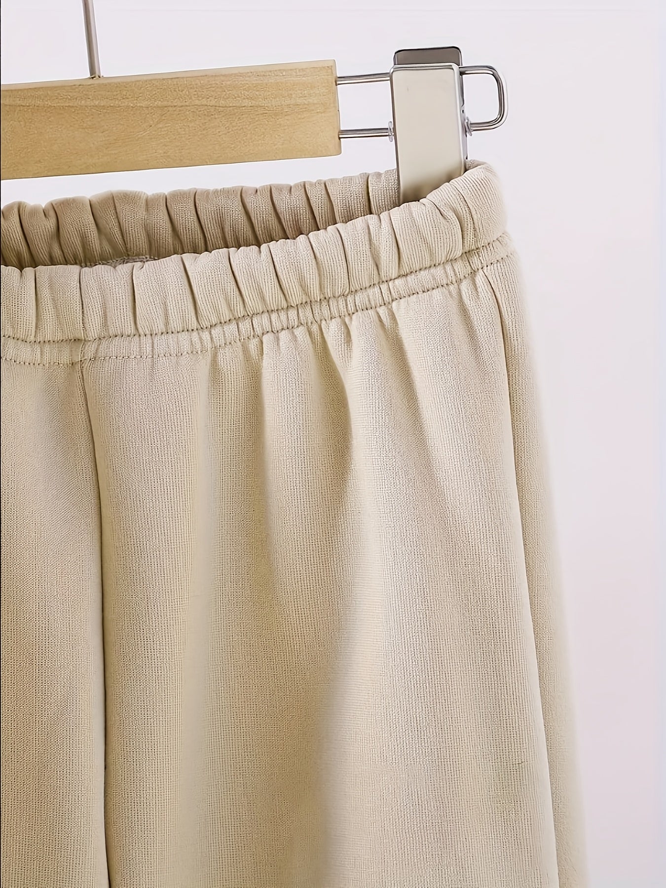 2pcs Boys' Casual Polyester Tracksuit Set, Los Angeles Alphabet Print, Medium Stretch Knit Fabric, Regular Fit, with Fleece-Lined Long Sleeve Hoodie and Joggers, for Daily & Outdoor Wear, Fall/Winter Warmth, for Outdoor