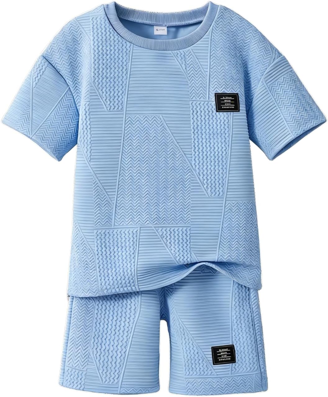 Boys Summer Short Sleeve Top & Shorts Set Ages 6-12