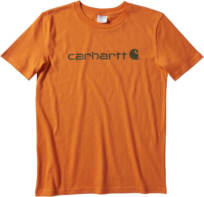 Carhartt Boys' Durable Cotton Logo T-Shirt