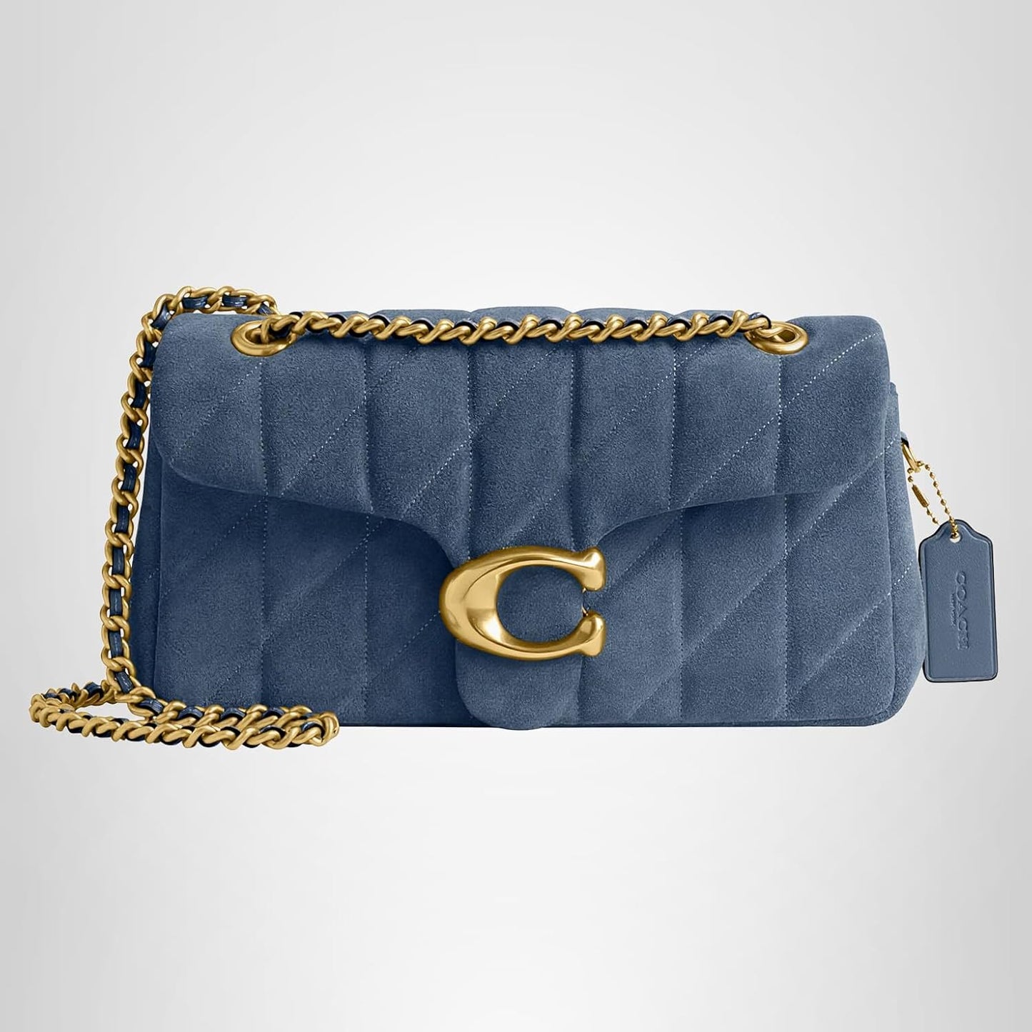 Coach Women's Quilted Tabby Leather Shoulder Bag