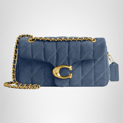 Coach Women's Quilted Tabby Leather Shoulder Bag