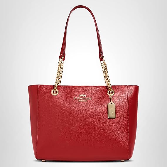 Women's Cammie Chain Tote Bag by Coach - Stylish & Spacious