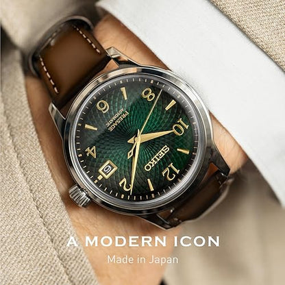 Seiko Presage Cocktail Time Men's Automatic Watch Green Dial