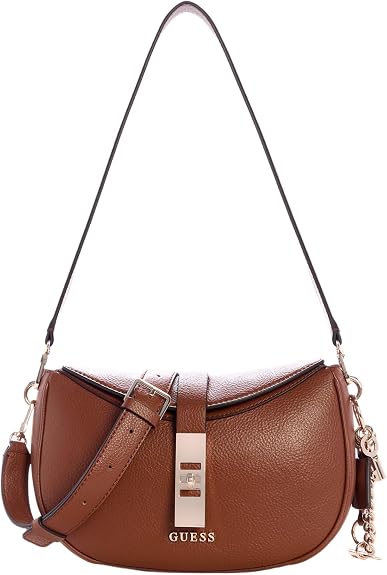 Brooke Women's Pebble PU Shoulder Bag with Crossbody Strap
